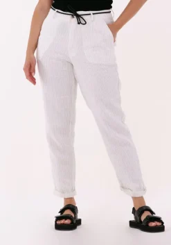 creme 10days pantalon striped pants