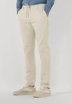 creme dstrezzed chino lancaster twill knit tapered jogger