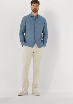 creme dstrezzed chino lancaster twill knit tapered jogger