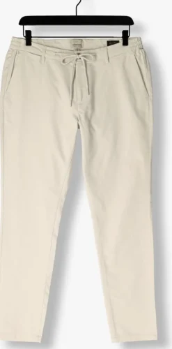 creme dstrezzed chino lancaster twill knit tapered jogger