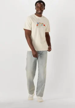 creme forét t-shirt botanic t-shirt