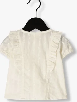 creme lil' atelier blouses nbfjazelle ss loose shirt lil