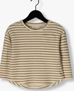 creme lil' atelier t-shirt nmmtadeo ls rlx top lil