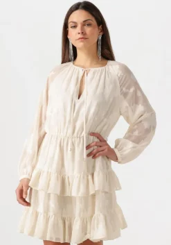 creme liu jo mini jurk abito ts.nav