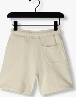 creme lyle & scott korte broek towelling short