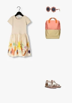 creme molo midi jurk cissa