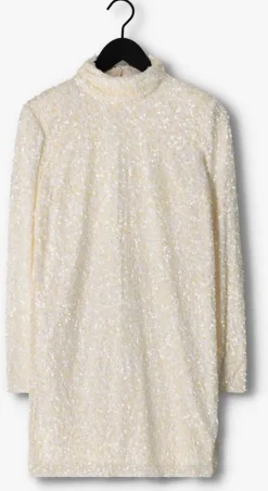 creme notes du nord mini jurk fia dress