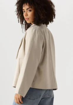 creme object jack objkeily short jacket