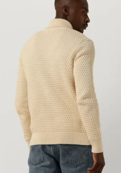 creme selected homme coltrui remy ls knit all stu roll neck w camp