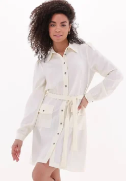 creme silvian heach mini jurk dress karasu