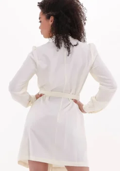 creme silvian heach mini jurk dress karasu