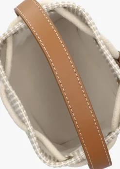 creme tommy hilfiger schoudertas th premium beach le bucket