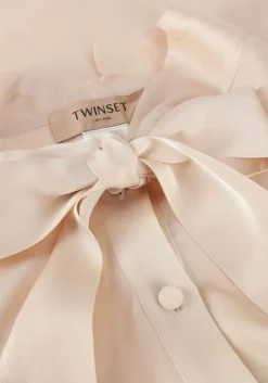 creme twinset milano blouses 242tp2131