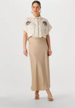 creme wild blouses edith
