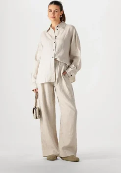 creme withblack blouses wblwillow ls shirt