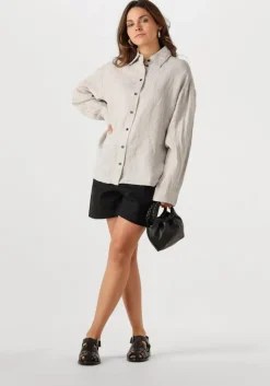 creme withblack blouses wblwillow ls shirt