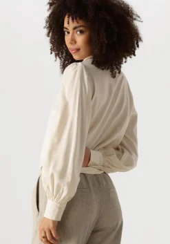creme y.a.s. blouses yaspil ls bow shirt