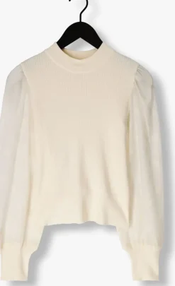 creme y.a.s. top yasdotme ls knit pullover s. noos