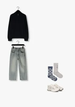 donkerblauwe airforce trui veb0764