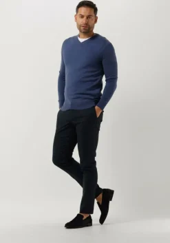 donkerblauwe alberto pantalon 3536 1653 rob