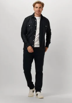 donkerblauwe alberto pantalon 3037 1206