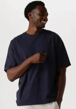 donkerblauwe american vintage t-shirt fizvalley men