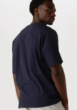 donkerblauwe american vintage t-shirt fizvalley men