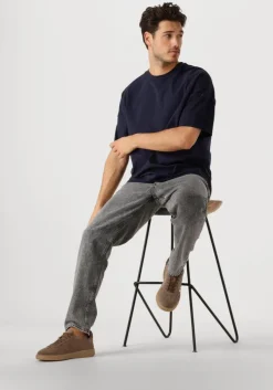 donkerblauwe american vintage t-shirt fizvalley men