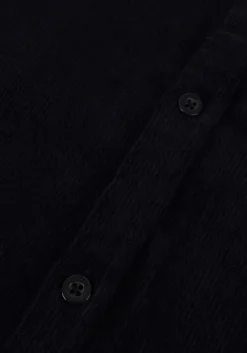 donkerblauwe anerkjendt overshirt akleif corduroy shirt