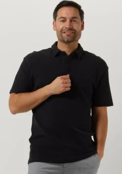 donkerblauwe anerkjendt polo akrene s/s pique polo