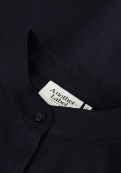 donkerblauwe another label mini jurk dalyce dress l/s
