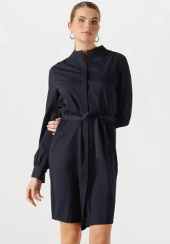 donkerblauwe another label mini jurk dalyce dress l/s