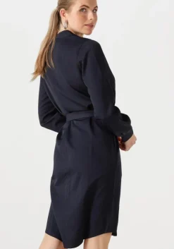 donkerblauwe another label mini jurk dalyce dress l/s