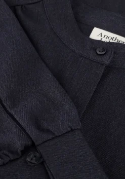 donkerblauwe another label mini jurk dalyce dress l/s