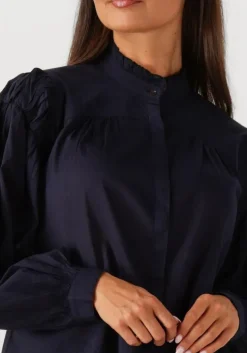 donkerblauwe antik batik blouses ange blouse