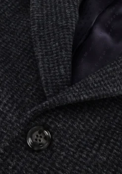 donkerblauwe boss black gewatteerde jas h-hyde-j-234