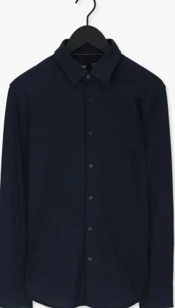 donkerblauwe boss black klassiek overhemd p-hank-s-kent-c1-222
