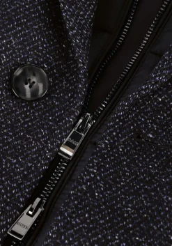 donkerblauwe boss black mantel h-hyde-bib-234