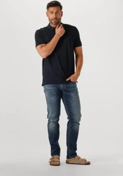 donkerblauwe boss black polo pallas