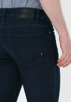 donkerblauwe boss black slim fit jeans delaware 10263151 01