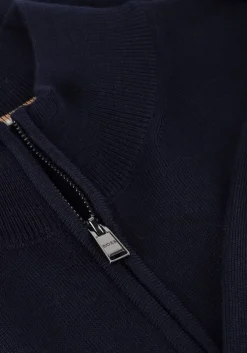 donkerblauwe boss black trui ebenji