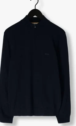 donkerblauwe boss black trui marlo