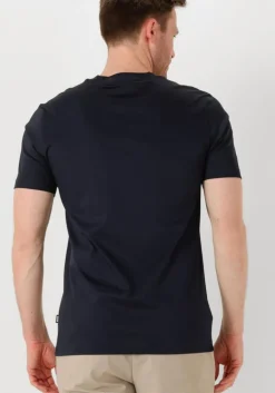 donkerblauwe boss black t-shirt h-tessler