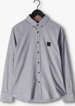 donkerblauwe boss casual overhemd mabsoot_2