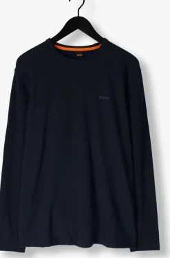 donkerblauwe boss orange trui tempesto