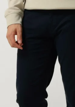 donkerblauwe boss orange chino chino_slim