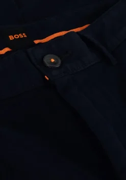 donkerblauwe boss orange chino chino_slim