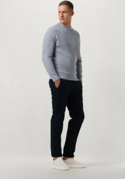 donkerblauwe boss orange chino chino_slim