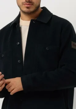 donkerblauwe boss orange overshirt locky_1