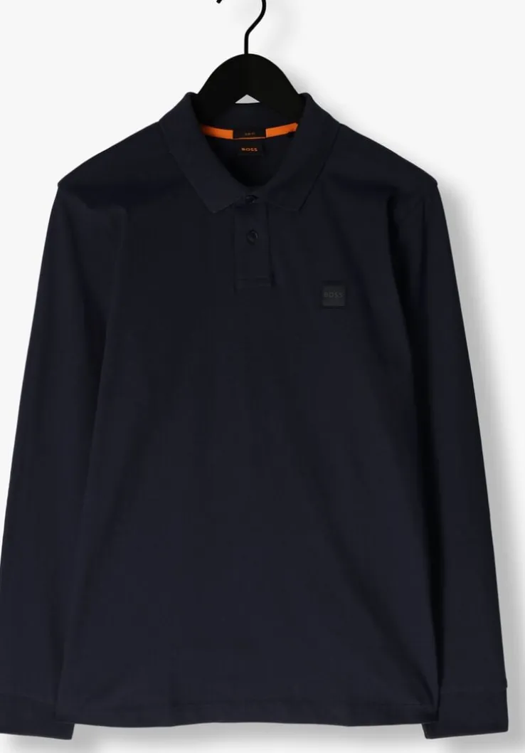 donkerblauwe boss orange polo passerby